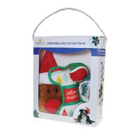 Snuggle Pals Christmas Dog Toy Gift Pack - 4 Pack