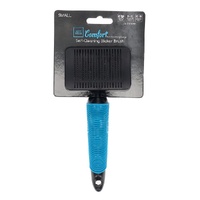 Zeez Comfort Self Cleaning Slicker Brush - Small 