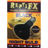 ReptiFX Black Night Bulb - 40W - Eddison