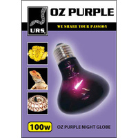 URS OZ Purple Night Heat & Light Globe - 100 Watt