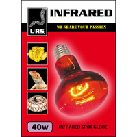 URS Infrared Spot Lamp Globe - 40 Watt