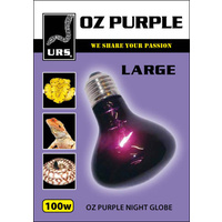 URS OZ Purple Night Heat & Light Globe - Large - 100 Watt