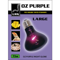URS OZ Purple Night Heat & Light Globe - Large - 75 Watt
