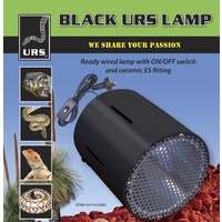 URS Black Lamp for Vivarium (Globes up to 100W)