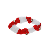 All Pet Christmas Collar - Red/White