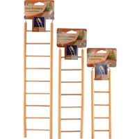Natural Wood Bird Ladder - 7 Step