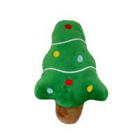 All Pet X-Mas Plush Christmas Tree Dog Toy (19cm)