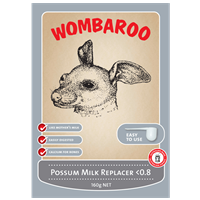 Wombaroo Possum Milk Replacer +0.8 - 160g