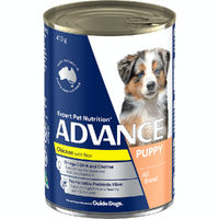 Advance Puppy Plus Growth Chicken and Rice - Wet - 410g