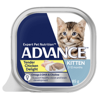 Advance Kitten Tender Chicken Delight - Wet - 85g