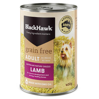 Black Hawk Grain Free Can Lamb - 400g