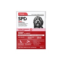 Prime 100 SPD Slow Cooked Dog Food - Beef & Carrot - 354g