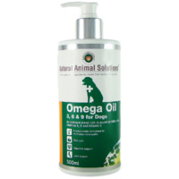 Omega 3, 6 & 9 Oil for Dogs - 500ml - Natural Animal Solutions