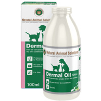 Dermal Oil for dogs, cats & horses - 100ml - Natural Animal Solutions