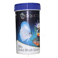 Aquatopia Dried Black Worm - 28g
