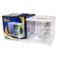 Aquatopia Betta Cube Fish Tank - 1.8L