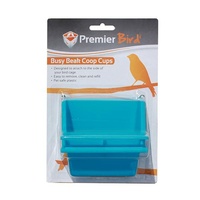 Premier Bird Large Busy Beak Coop Cup - 2 Pack - Large