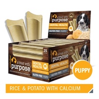 Evolution Dental Dog Treat - Puppy Rice & Potato with Calcium - Single Stick