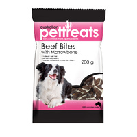 Beef Bites with Marrowbone Dog Treats - 200g