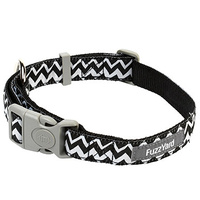 FuzzYard Dog Collar - OK OK - Large (25mm x 50-65cm)