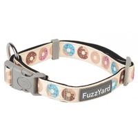 FuzzYard Dog Collar - Go Nuts - Small (15mm x 25-38cm)