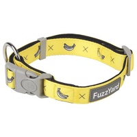 FuzzYard Dog Collar - Monkey Mania - Large (25mm x 50-65cm)