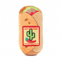FuzzYard Soft Plush Dog Toy - Burrito - Large (17cm)