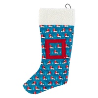 FuzzYard Christmas Stocking - Festive Robin - 42cm