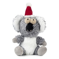 FuzzYard Christmas Kana The Koala Dog Toy - Small (14cm)