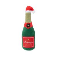 FuzzYard X-Mas Champagne Dog Toy (31cm)
