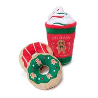 FuzzYard Gingerccino & Donuts Pack - 3 Toys (10x7.5x18cm)