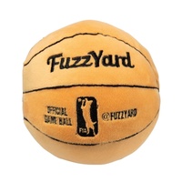 FuzzYard Plush Basketball Dog Toy (15x15x15cm)