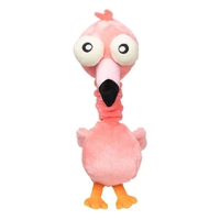 FuzzYard Dog Toy Neck Minutes - Neckole The Flamingo
