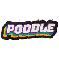 FuzzYard Rep It Patch - Poodle