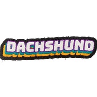 FuzzYard Rep It Patch - Dachshund