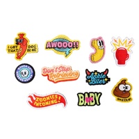 FuzzYard Rep It Patch - Party Mix 1 (10 Pack)