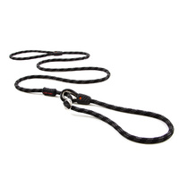 Ezydog Luca Dog Leash - Standard (9mm x 170cm) - Black