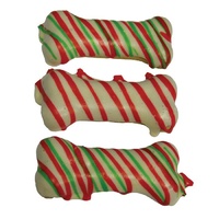 Huds and Toke Christmas Frosted Doggy Bone - 3 Pack