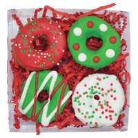 Huds and Toke Pony Christmas Donut Gift Box - 4 Pack