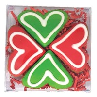 Huds and Toke Pony Christmas Love Heart Gift Box - 4 Pack