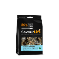 SavourLife Australian Salmon Skins Dog Treats - 125g