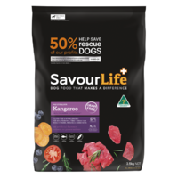 SavourLife Grain Free Adult Dog Food - Kangaroo - 2.5kg