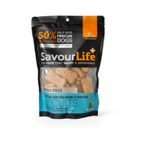 Savourlife Grain Free Australian Salmon Flavour Biscuits - 425g