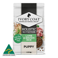 Ivory Coat Wholegrains Puppy Lamb & Brown Rice - 15kg