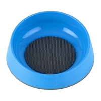 OH Bowl for Cats Hairball Prevention - Cyan (Blue)