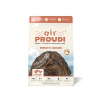 Proudi Air Dried Dog Food - Turkey & Chicken - 400g