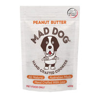 Wagalot Mad Dog Handcrafted Cookies - Peanut Butter - In a Bag - 400g