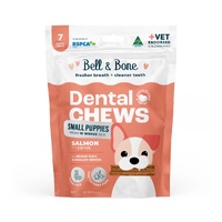 Bell & Bone Puppy Dental Sticks - Salmon & Carrot - 80g (Small)
