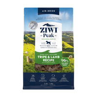 Ziwi Peak Air Dried Dog Food - Tripe & Lamb - 1kg