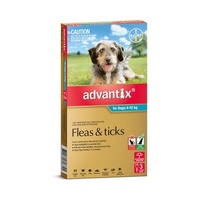 Advantix for Dogs 4-10 kgs - Teal